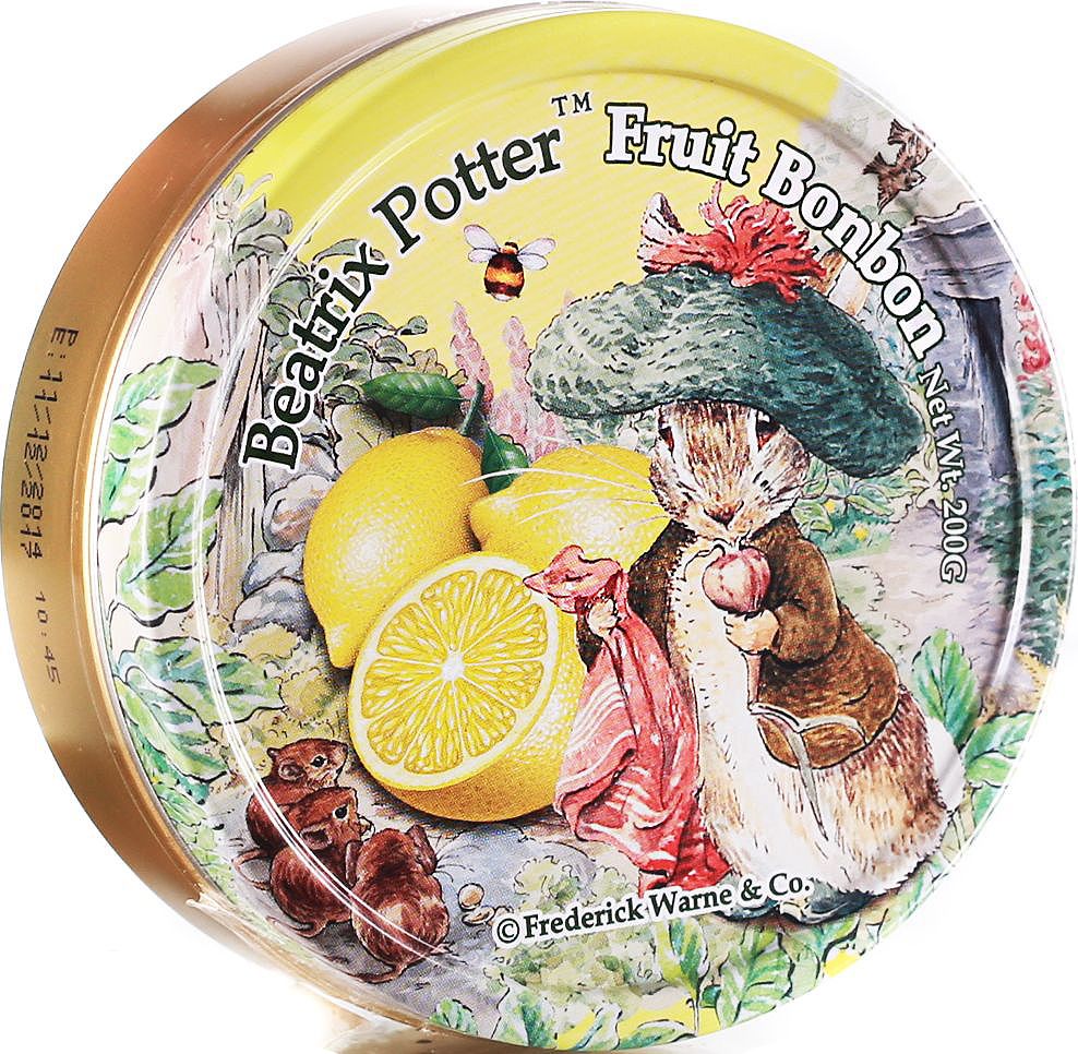 Beatrix Potter Лимон леденцы, 200 г0120710 Beatrix Potter Лимон леденцы, 200 г0120710Фруктовые леденцы со вкусом лимона