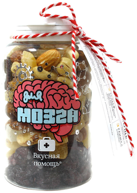 Вкусная помощь орехи Для мозга 165 г0120710 Вкусная помощь орехи Для мозга 165 г0120710Срочная питательная подзарядка для мозга с ореховой смесью.