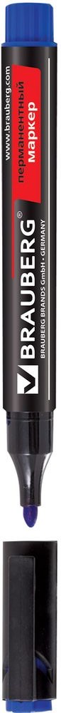 Brauberg Маркер перманентный Energy цвет синийFS-36054 Brauberg Маркер перманентный Energy цвет синийFS-36054Цвет наконечника колпачка соответствует цвету чернил. Фетровый наконечник обладает повышенной износостойкостью и обеспечивает экономный расход чернил. Отличается продленной линией письма. Ширина линии письма - 3 мм. Круглый наконечник. Цвет - синий. Яркие, светоустойчивые чернила. Предназначен для письма на любой поверхности. Нестираемый.