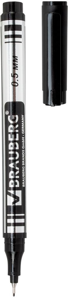 Brauberg Маркер перманентный Jet цвет черныйC13S041944 Brauberg Маркер перманентный Jet цвет черныйC13S041944Супертонкий металлический наконечник высокого качества прослужит дольше обычного. Благодаря меньшему размеру, он экономно расходует чернила и наносит надписи там, где не справляются маркеры с более толстыми наконечниками. Ширина линии письма - 0,5 мм. Супертонкий металлический наконечник. Цвет - черный. Быстросохнущие водостойкие чернила. Нетоксичен. Предназначен для письма на любой поверхности. Нестираемый.