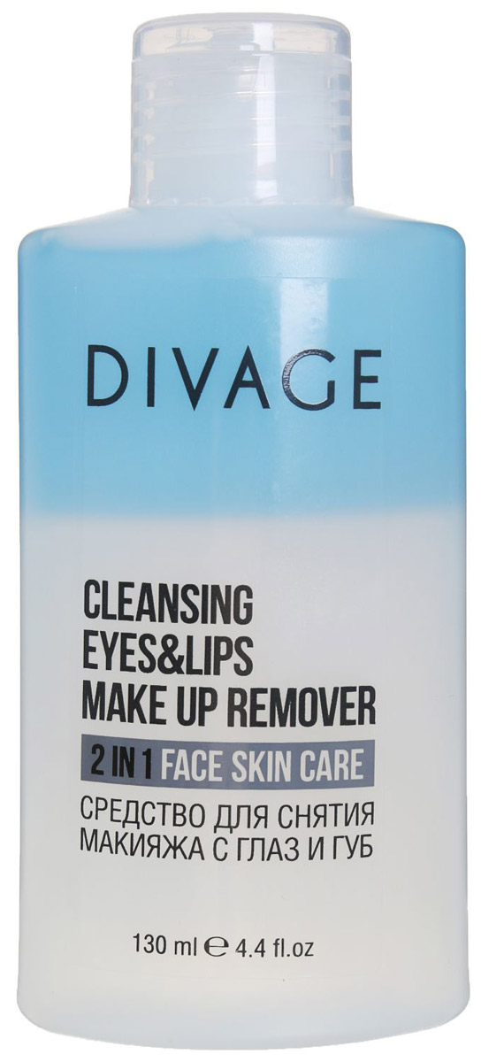 Divage Средство для снятия макияжа с глаз и губ 2 в 1FS-00897 Divage Средство для снятия макияжа с глаз и губ 2 в 1FS-00897Мягкая двухфазная жидкость для удаления макияжа DIVAGE с самых нежных участков лица — с глаз и губ — действует очень эффективно и одновременно бережно. Она удаляет практически мгновенно любой макияж, даже водостойкий, подходит для всех типов кожи. Жидкость для снятия макияжа содержит экстракт алоэ, календулы и масло миндаля, а также имеет гипоаллергенную нежную формулу без парабенов и отдушек.