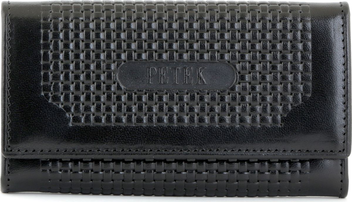 Ключница Petek 1855, цвет: черный. 518.020.01Серьги с подвесками Ключница Petek 1855, цвет: черный. 518.020.01Серьги с подвескамиФутляр для ключей(ключница): одно отделение, карабины на 6 ключей, отделение на молнии