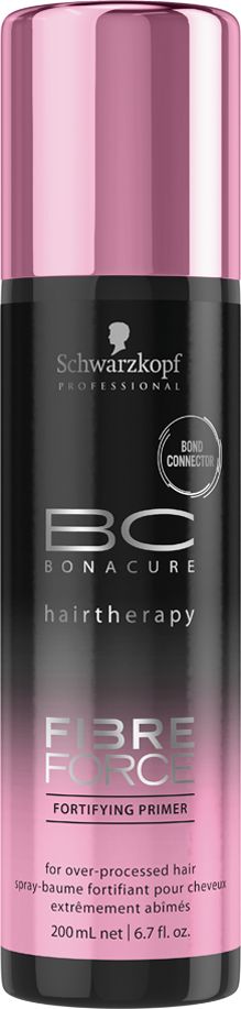 Bonacure Укрепляющий праймер Fibre Force, 200 млFS-00897 Bonacure Укрепляющий праймер Fibre Force, 200 млFS-00897Укрепляющий праймер для волос в виде сыворотки с технологией Bond Connector создает связи внутри волосяной матрицы и запечатывает кутикулу волос для долговременного ухода. Распутывает, смягчает и обеспечивает волосам защиту от теплового воздействия. Волосы более устойчивы к повреждениям, мягкие и блестящие.