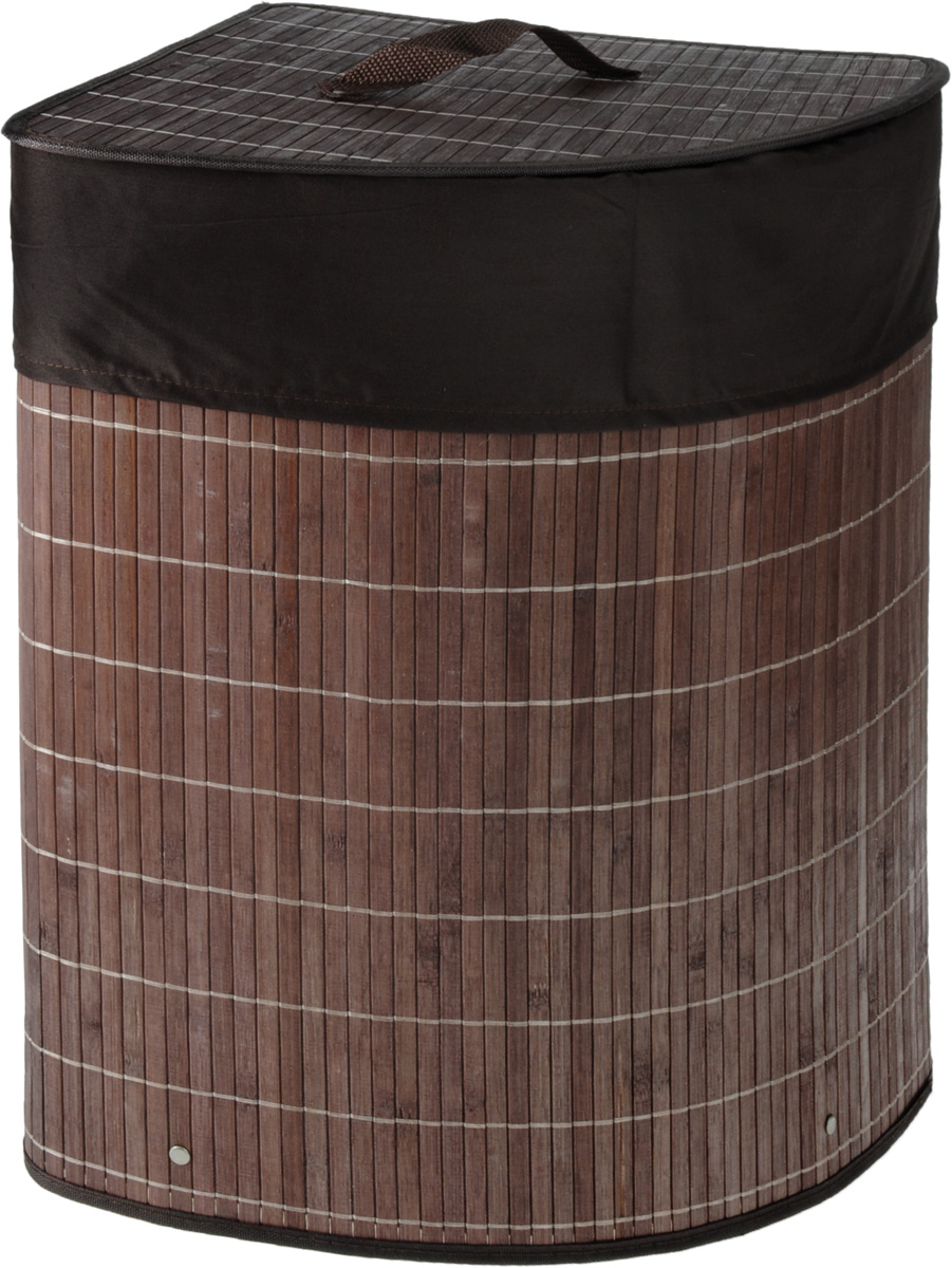Корзина для белья Athena, угловая, 35 х 35 х 50 см25051 7_желтый Корзина для белья Athena, угловая, 35 х 35 х 50 см25051 7_желтыйУгловая корзина для белья Athena, выполненная из натурального бамбука, предназначена для хранения белья перед стиркой, детских игрушек, домашней обуви и прочих вещей. Бамбук устойчив к перепадам температур и влажности, а также является экологически чистым материалом. Корзина очень легко собирается: в комплекте прилагается подробная инструкция. Внутренний чехол корзины изготовлен из натурального хлопка. Корзина для белья Athena - это функциональная и полезная вещь, которая не только сохранит ваше белье, но и стильно украсит интерьер помещения. Характеристики:Материал: бамбук, хлопок. Размер корзины (ДхШхВ): 35 см х 35 см х 50 см. Размер корзины в сложенном виде (ДхШхВ): 38 см х 5 см х 51 см. Производитель: Эстония. Изготовитель: Китай. Артикул: 11250.