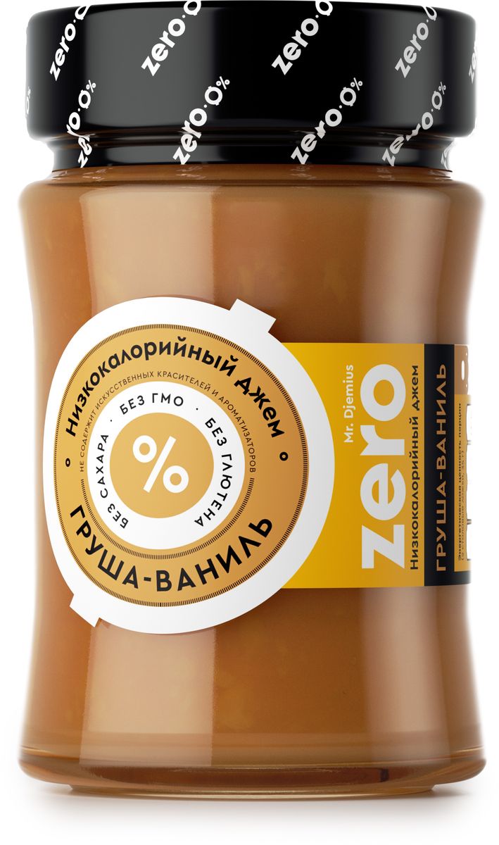 Mr. Djemius zero низкокалорийный джем груша-ваниль, 270 г0120710 Mr. Djemius zero низкокалорийный джем груша-ваниль, 270 г0120710Тонкий аромат и солнечное послевкусие никого не оставит равнодушным, а польза груши известна многим. Приготовленный из свежих фруктов, этот джем хорошо сочетается с блинчиками, тостами, кашами, а также подойдет как самостоятельное блюдо и дополнит вашу диету в качестве десерта.