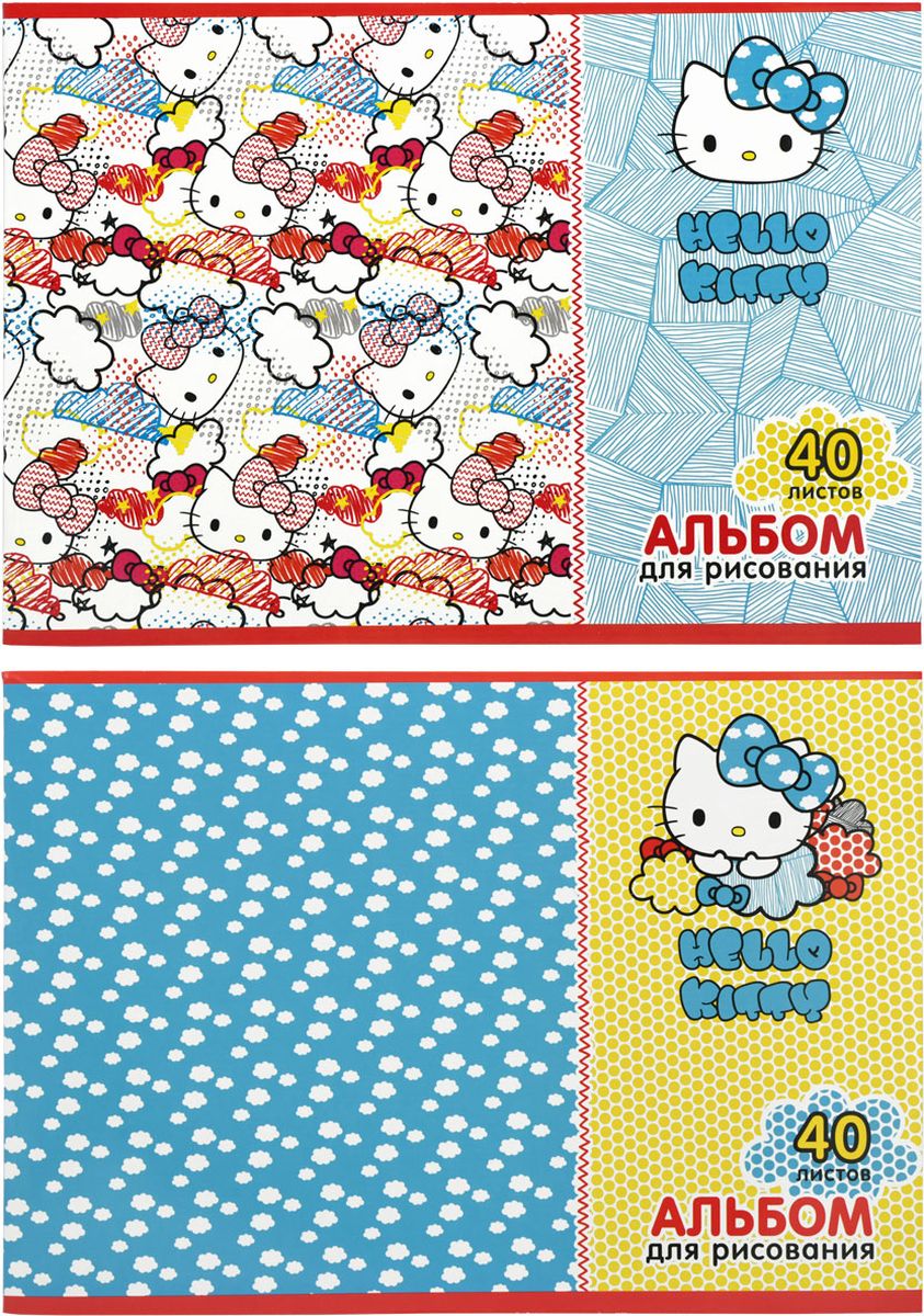 Action! Альбом для рисования Hello Kitty 40 листов 2 шт72523WD Action! Альбом для рисования Hello Kitty 40 листов 2 шт72523WDАльбом для рисования Action! Hello Kitty выполнен из качественной бумаги белого цвета с яркой обложкой из плотного картона.Внутренний блок альбома состоит из 40 листов белой бумаги, соединенной двумя металлическими скрепками. Увлечение изобразительным творчеством носит не только развлекательный характер, но и развивает цветовое восприятие, зрительную память и воображение. В наборе два альбома для рисования.