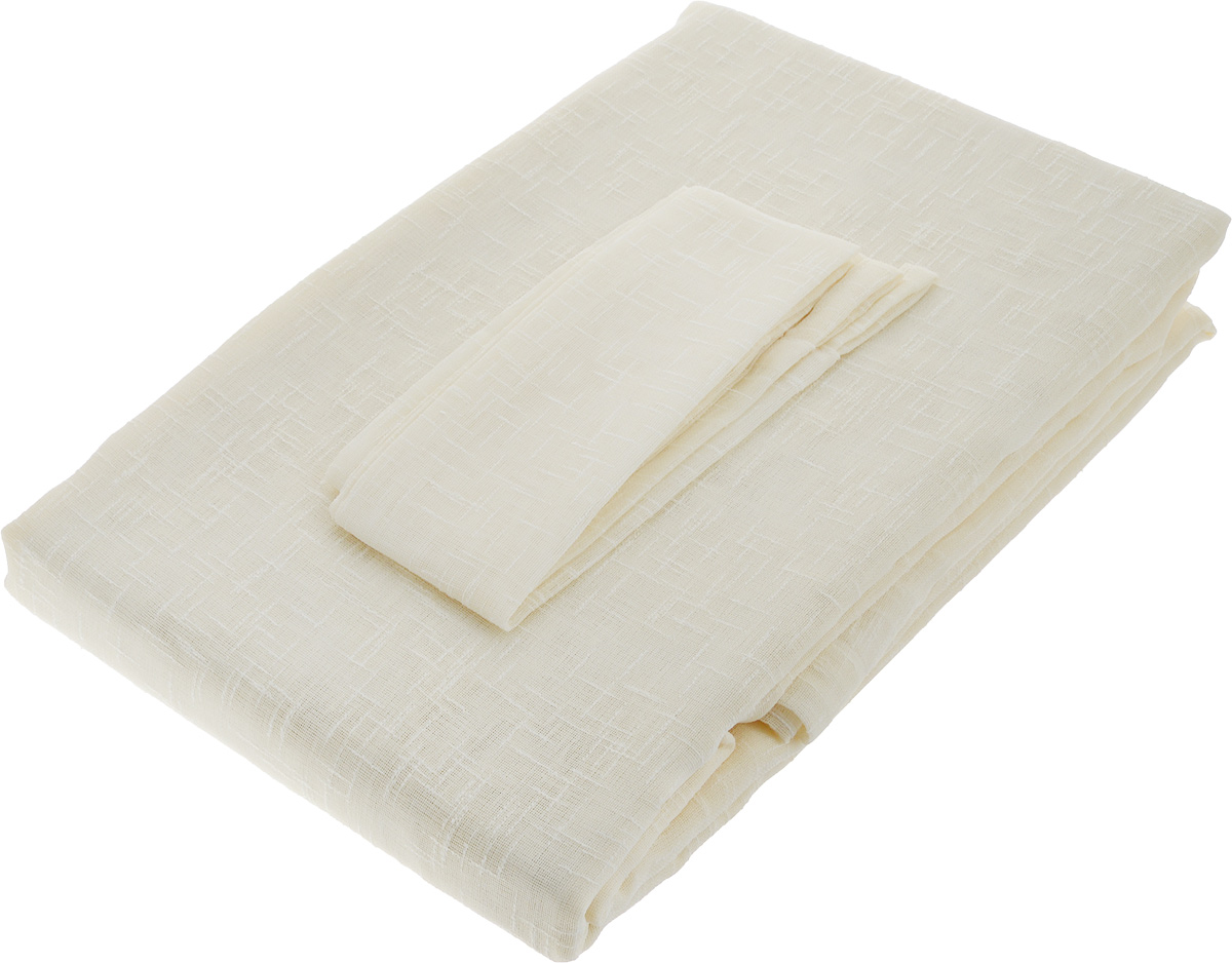 Комплект штор Sanpa Home Collection Веста, на ленте, цвет: бежевый, высота 180 смBH-UN0502( R) Комплект штор Sanpa Home Collection Веста, на ленте, цвет: бежевый, высота 180 смBH-UN0502( R)Комплект штор Sanpa Home Collection Веста, выполненный из 100% полиэстера, великолепно украсит любое окно. Комплект состоит из двух штор и двух подхватов. Приятная цветовая гамма привлекут к себе внимание и органично впишутся в интерьер помещения. Этот комплект будет долгое время радовать вас и вашу семью!В комплект входит: Штора: 2 шт. Размер (Ш х В): 140 см х 180 см.Подхват: 2 шт.