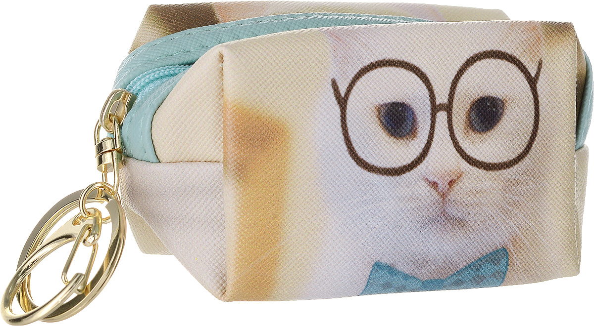Кошелек-брелок Good Mood Кошки. Студент, цвет: мультиколор. 0398INT-06501 Кошелек-брелок Good Mood Кошки. Студент, цвет: мультиколор. 0398INT-06501Веселый кошелек -брелок Кошки бережно сохранят ваши ключи, деньги, наушники и другие важные для вас мелкие предметы. Принты с кошками настолько забавные,что поднимут настроение даже самому серьезному человеку. Отличный подарок на любому поводу. Характеристики: Оснащен кольцом для ключей Применение Ключница, брелок, кошелек, модный аксессуар
