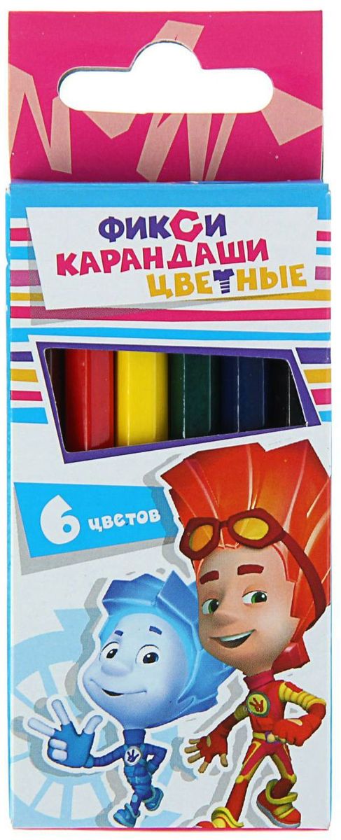 Фиксики Набор карандашей 6 цветовFS-36054 Фиксики Набор карандашей 6 цветовFS-36054Изделия данной категории необходимы любому человеку независимо от рода его деятельности. У нас представлен широкий ассортимент товаров для учеников, студентов, офисных сотрудников и руководителей, а также товары для творчества.