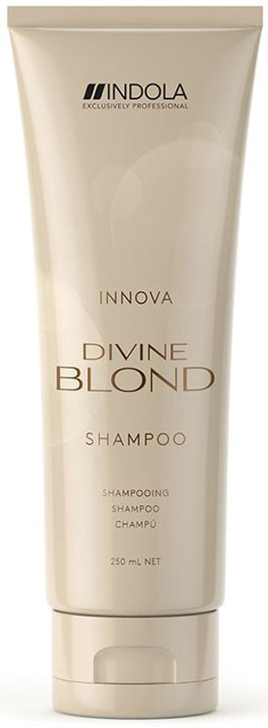 Indola Divine Blond Восстанавливающий Шампунь для Светлых Волос, 250 млMP59.4D Indola Divine Blond Восстанавливающий Шампунь для Светлых Волос, 250 млMP59.4DДеликатно очищает волосы, придает им силу, мягкость и блеск. Комплекс Blonde&Force восстанавливает внутреннюю структру волос.