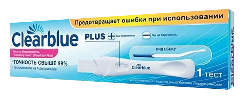 Clearblue Плюс Тест для определения беременности28032022 Clearblue Плюс Тест для определения беременности28032022Тест на беременность Clearblue PLUS выдает четкие комбинации линий, позволяющие безошибочно прочитать его результат.