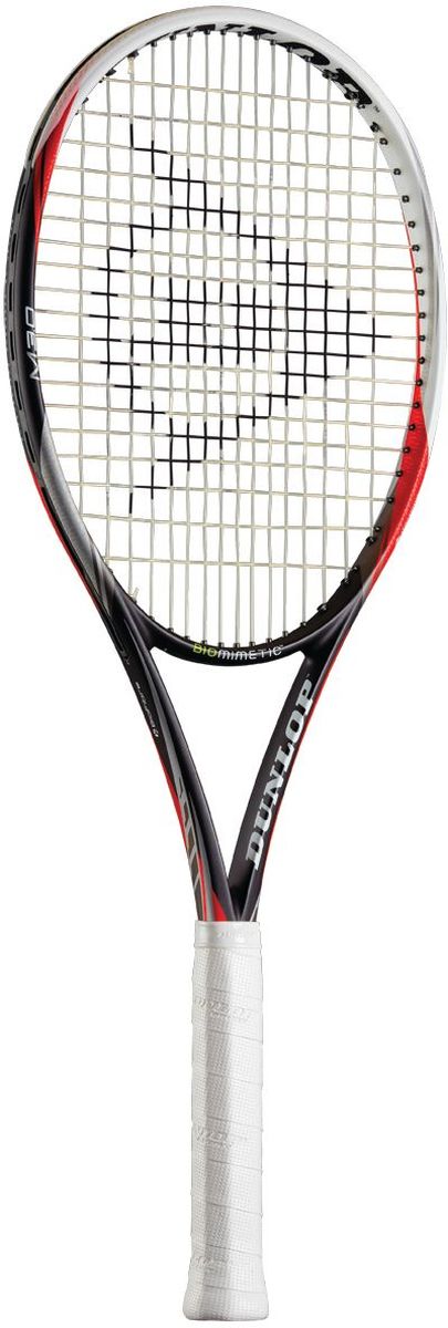 Ракетка теннисная Dunlop D TR BIOMIMETIC M3.0 G4 HL. Размер 4332515-2800 Ракетка теннисная Dunlop D TR BIOMIMETIC M3.0 G4 HL. Размер 4332515-2800Площадь струнной поверхности: 98 кв. дюймовВес без струн: 298 г / 10.51 унцииБаланс без струн: 320 ммДлина: 27 дюймовСтрунная формула: 16x19Ширина обода: 22 ммЖесткость RA: 66Усилие натяжения струны: 52-62фунта / 23-28кгМатериал: Premium Graphite/BiofibreМощность: 5Контроль: 8.5Цветовое решение: Черный / Белый / Красный