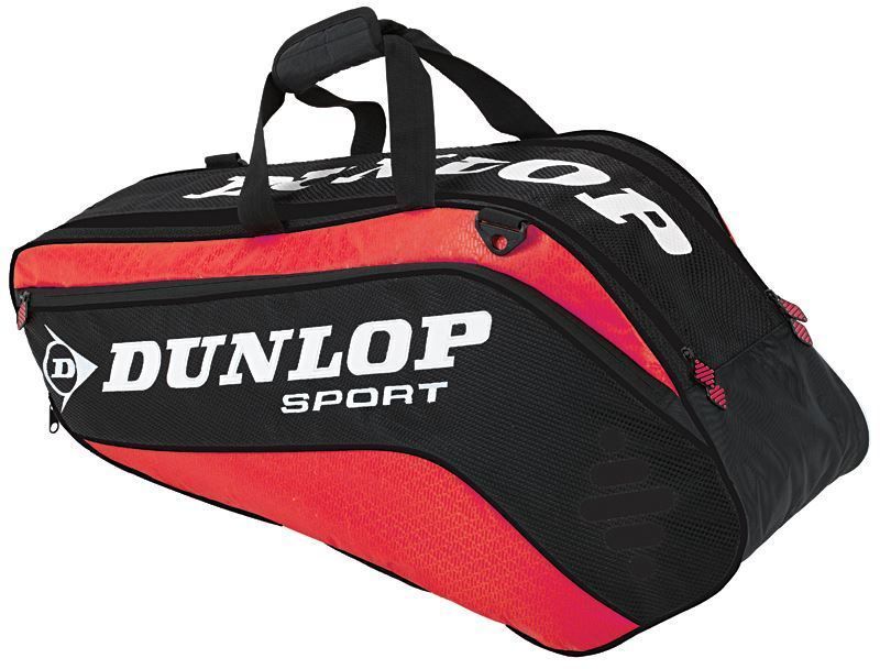 Сумка Dunlop D TAC PRO 6R THERM, на 6 ракеток для тенниса, цвет: красныйWP 10702 Сумка Dunlop D TAC PRO 6R THERM, на 6 ракеток для тенниса, цвет: красныйWP 107022 отделения вмещающие до 6 ракеток Конструкция из прочного 1680 и 420D полиэстераИзолированное термо отделениеВстроенный карман для обуви/мокрых вещейБоковой карман с внутренними отделениями для телефона/плеера, клипсой для ключей и карманом для ценных вещейЭргономичные плечевые лямкиДоступны в зеленом, синем и красном цветах