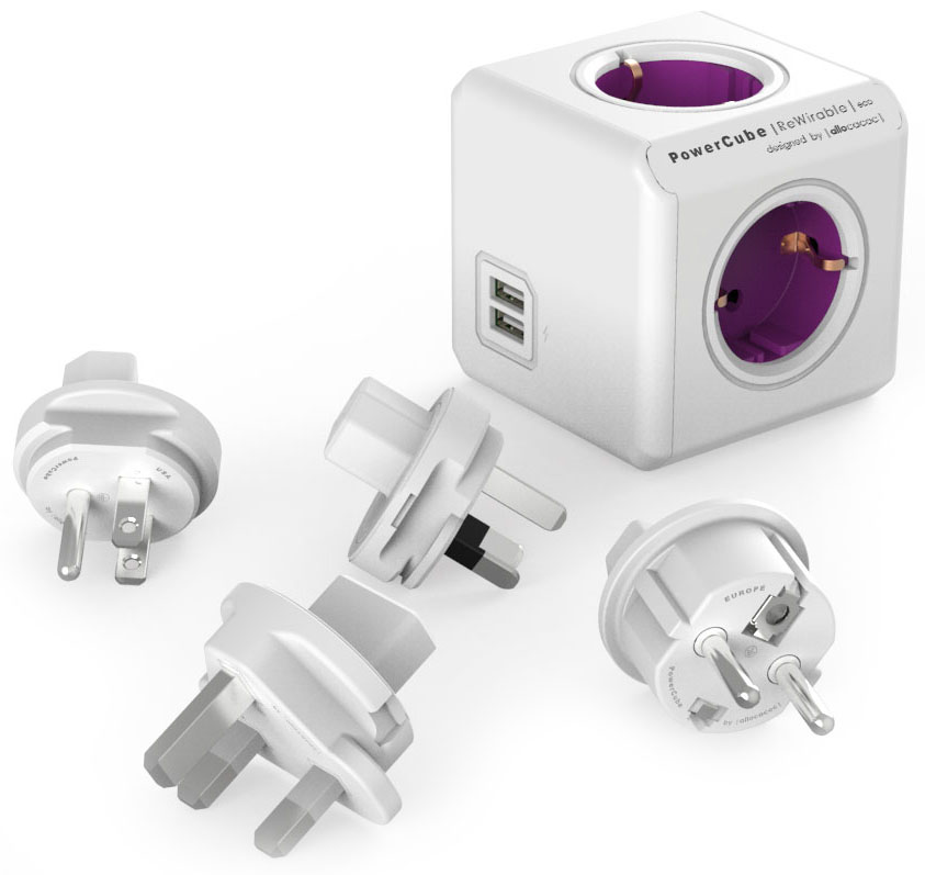 Allocacoc PowerCube ReWirable USB, White сетевой разветвитель694634 Allocacoc PowerCube ReWirable USB, White сетевой разветвитель694634Для использования как в поездке так и дома. Универсальный разьем для вилок. PowerCube снабжен используемым во всем мире разьемом IEC (ограниченным до 10A). Вы можете использовать IEC кабель от старой техники, таким образом превращая его в удлинитель.
