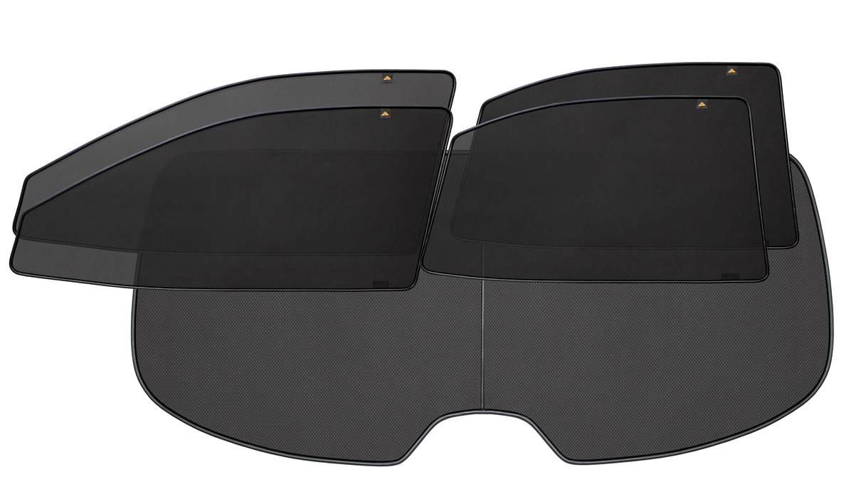 Набор автомобильных экранов Trokot для LIFAN Cebrium (720) (2012-наст.время), 5 предметовTR0664-04 Набор автомобильных экранов Trokot для LIFAN Cebrium (720) (2012-наст.время), 5 предметовTR0664-04Каркасные автошторки точно повторяют геометрию окна автомобиля и защищают от попадания пыли и насекомых в салон при движении или стоянке с опущенными стеклами, скрывают салон автомобиля от посторонних взглядов, а так же защищают его от перегрева и выгорания в жаркую погоду, в свою очередь снижается необходимость постоянного использования кондиционера, что снижает расход топлива. Конструкция из прочного стального каркаса с прорезиненным покрытием и плотно натянутой сеткой (полиэстер), которые изготавливаются индивидуально под ваш автомобиль. Крепятся на специальных магнитах и снимаются/устанавливаются за 1 секунду. Автошторки не выгорают на солнце и не подвержены деформации при сильных перепадах температуры. Гарантия на продукцию составляет 3 года!!!