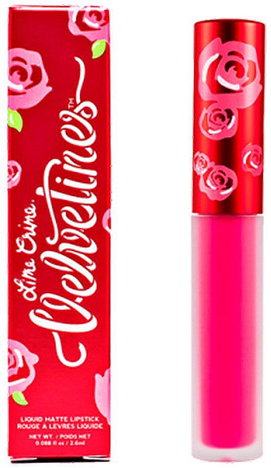 Lime Crime Помада для губ матовая Velvetines Pink Velvet, 2,6 мл28032022 Lime Crime Помада для губ матовая Velvetines Pink Velvet, 2,6 мл28032022Помада имеет невероятную стойкость – она плотно держится на губах с момента нанесения до момента снятия макияжа, абсолютно не размазывается и не стирается ни при каких условиях, даже при контакте с водой, поцелуях или приеме пищи. Смывается помада только специальными средствами для снятия макияжа.