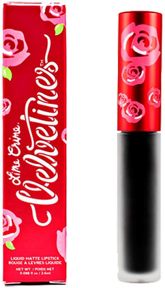 Lime Crime Помада для губ матовая Velvetines Black Velvet, 2,6 млSC-FM20104 Lime Crime Помада для губ матовая Velvetines Black Velvet, 2,6 млSC-FM20104Помада имеет невероятную стойкость – она плотно держится на губах с момента нанесения до момента снятия макияжа, абсолютно не размазывается и не стирается ни при каких условиях, даже при контакте с водой, поцелуях или приеме пищи. Смывается помада только специальными средствами для снятия макияжа.