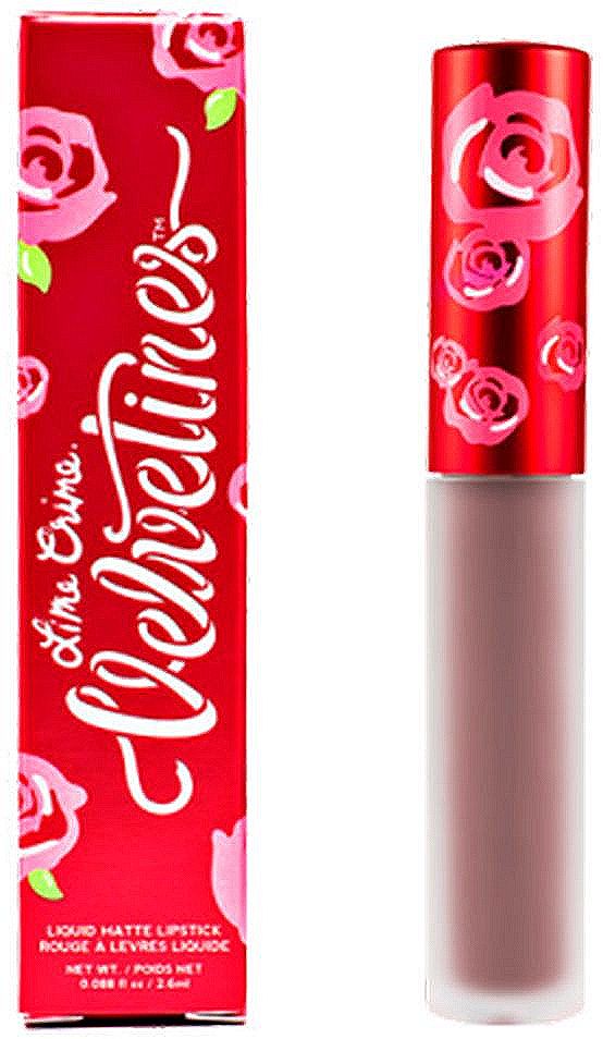 Lime Crime Помада для губ матовая Velvetines Cashmere, 2,6 мл28032022 Lime Crime Помада для губ матовая Velvetines Cashmere, 2,6 мл28032022Помада имеет невероятную стойкость – она плотно держится на губах с момента нанесения до момента снятия макияжа, абсолютно не размазывается и не стирается ни при каких условиях, даже при контакте с водой, поцелуях или приеме пищи. Смывается помада только специальными средствами для снятия макияжа.