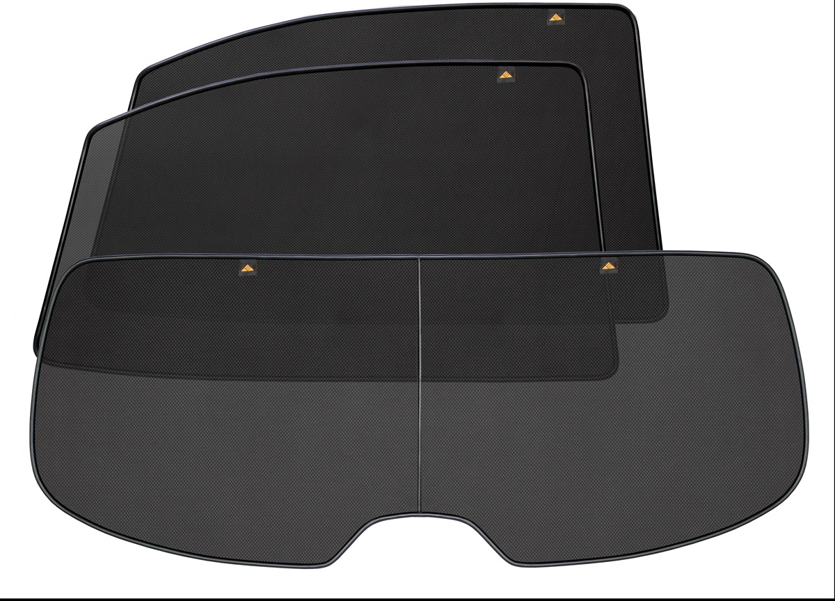 Набор автомобильных экранов Trokot для SEAT Toledo 4 (2012-наст.время) без дворника, на заднюю полусферу, 3 предметаTR0488-03 Набор автомобильных экранов Trokot для SEAT Toledo 4 (2012-наст.время) без дворника, на заднюю полусферу, 3 предметаTR0488-03Каркасные автошторки точно повторяют геометрию окна автомобиля и защищают от попадания пыли и насекомых в салон при движении или стоянке с опущенными стеклами, скрывают салон автомобиля от посторонних взглядов, а так же защищают его от перегрева и выгорания в жаркую погоду, в свою очередь снижается необходимость постоянного использования кондиционера, что снижает расход топлива. Конструкция из прочного стального каркаса с прорезиненным покрытием и плотно натянутой сеткой (полиэстер), которые изготавливаются индивидуально под ваш автомобиль. Крепятся на специальных магнитах и снимаются/устанавливаются за 1 секунду. Автошторки не выгорают на солнце и не подвержены деформации при сильных перепадах температуры. Гарантия на продукцию составляет 3 года!!!