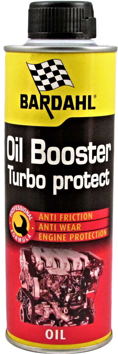 Присадка многофункциональная Bardahl Oil Booster/Turbo Protect, в моторное масло, 300 мл1010 Присадка многофункциональная Bardahl Oil Booster/Turbo Protect, в моторное масло, 300 мл1010Присадка Bardahl Oil Booster создана специально для улучшения антиизносных свойств масла, защиты картриджа турбины. Может добавляться в любое масло, при любом пробеге.