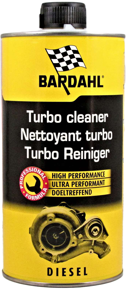 Добавка в топливо Bardahl Очиститель турбины. Turbo Cleaner, 1 л121182 Добавка в топливо Bardahl Очиститель турбины. Turbo Cleaner, 1 л121182Для того, чтобы без разборки устранить проблемы заедания изменяемой геометрии лопаток турбины, фирма Бардаль разработала новую топливную присадку, называемую Turbo Cleaner (Очиститель турбины). Благодаря ее концентрированной формуле, основанной на современной синтетической технологии, Bardahl Turbo Cleaner позволяет эффективно очистить механизм изменяемой геометрии турбины от нагара и сажи. Порядок использования: Когда двигатель прогрет, влить содержимое банки в приблизительно 30 литров топлива (максимум 60 литров). Двигаться предпочтительно на низких передачах с высоким числом оборотов коленчатого вала двигателя (в области 3500 об/мин). По возможности чаще изменять скорость вращения коленчатого вала двигателя. Как можно дольше не пополняйте топливный бак. Для поддержания состояния применять Очиститель турбины Бардаль каждые 5000 км пробега, либо 2 раза в год.