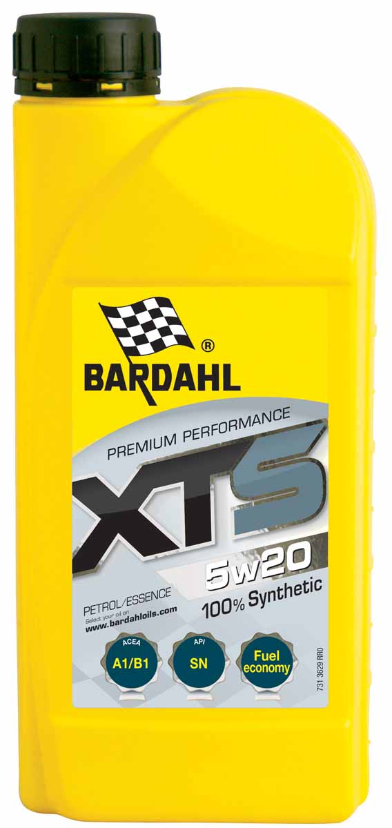 Масло моторное Bardahl XTS, синтетическое, 5W-20, 1 л0000-77-110E-01 Масло моторное Bardahl XTS, синтетическое, 5W-20, 1 л0000-77-110E-01Высокопроизводительное 100% синтетическое моторное масло для любых бензиновых, LPG и дизельных двигателей с турбонаддувом или атмосферных. Увеличивает интервалы замены масла. Отличная защита при холодном запуске и в любом скоростном режиме. Bardahl XTS 10W60 можно использовать круглый год. Стабильная вязкость при низкой и высокой температуре. ACEA A3/B4 API SL/CF