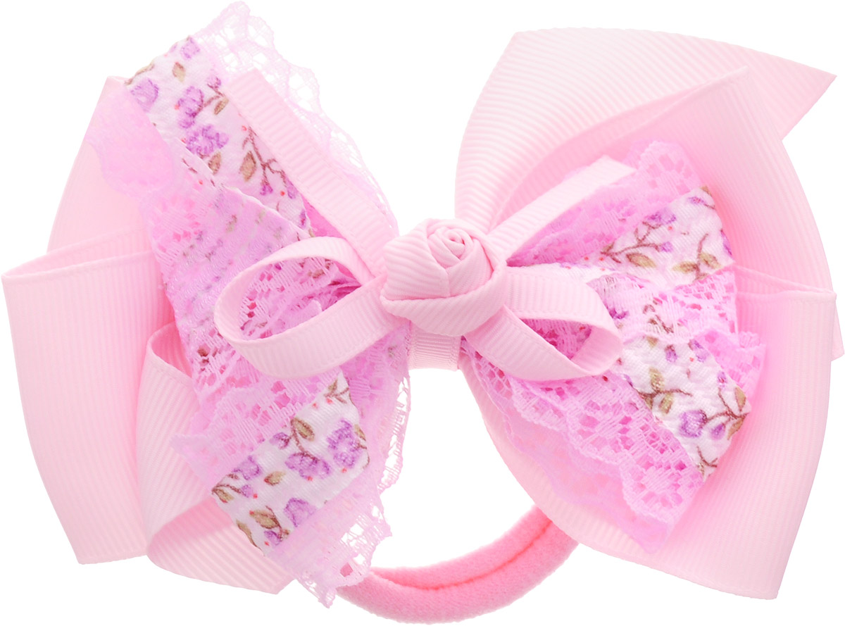 Babys Joy Резинка для волос Бант цвет розовый MN 1Satin Hair 7 BR730MN Babys Joy Резинка для волос Бант цвет розовый MN 1Satin Hair 7 BR730MNBabys Joy Резинка для волос Бант цвет розовый MN 1
