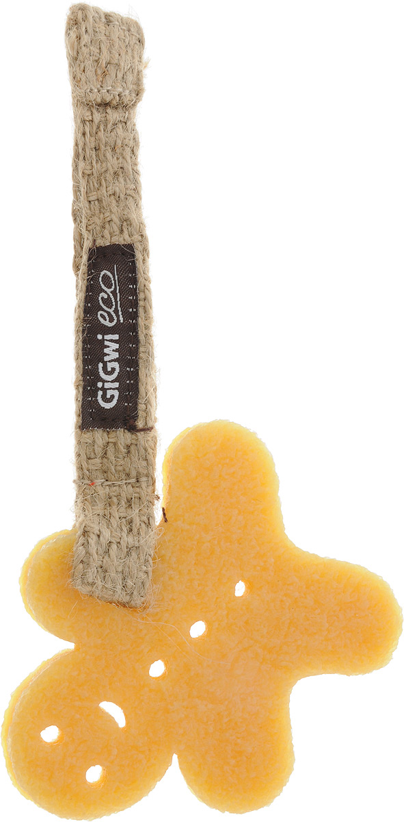 Игрушка для собак GiGwi Маленький пряник, 10 х 8,5 х 1 см0120710 Игрушка для собак GiGwi Маленький пряник, 10 х 8,5 х 1 см0120710Игрушка для собак GiGwi Маленький пряник выполнена из натуральных компонентов - 100% нетоксичного каучука и льняного жгута. Натуральные материалы игрушки не вредят здоровью вашего питомца, его зубам и деснам, тем самым обеспечивая здоровую альтернативу для вашего друга.Размер пряника: 10 х 8,5 х 1 см.Длина ручки: 14 см.