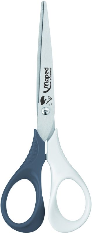 Maped Ножницы Shape для левшейFS-54108 Maped Ножницы Shape для левшейFS-54108Ножницы 16 см, эргономичные, концепция Reflex3D - специально для детской руки, с двухцветными ручками, симметричные, для левшей.