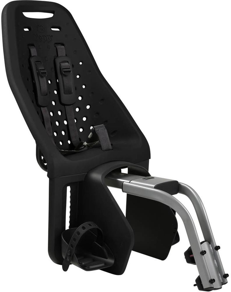 Детское велокресло Thule Yepp Maxi Seat Post, цвет: черный7292 Детское велокресло Thule Yepp Maxi Seat Post, цвет: черный7292Детское велосипедное кресло для установки на велобагажник.