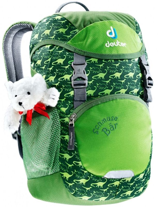 Deuter Рюкзак дошкольный Schmusebar цвет изумрудный72523WD Deuter Рюкзак дошкольный Schmusebar цвет изумрудный72523WD- для детей от 2 лет и старше- легкая в обращении полукруглая молния- мягкие и комфортные подушки спинки- S-образные плечевые лямки с мягкими краями- нагрудный ремешок- два сетчатых боковых кармана- именная бирка внутри- замки и пряжки под детские ручкиМатериал: Super-Polytex