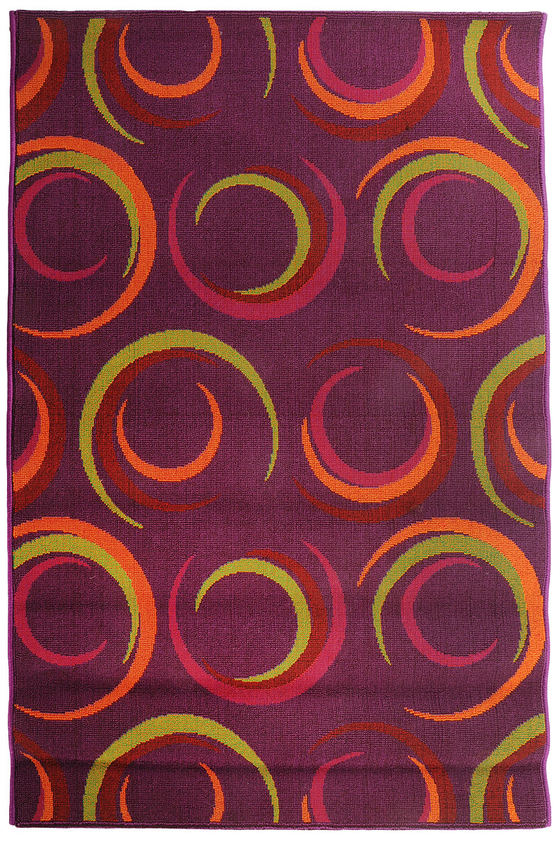Коврик прикроватный Oriental Weavers Дaззл, цвет: фиолетовый, 100 х 150 см. 15058EXCELLENT 70021-1W CHROME Коврик прикроватный Oriental Weavers Дaззл, цвет: фиолетовый, 100 х 150 см. 15058EXCELLENT 70021-1W CHROMEЯркая циновка с мягким и упругим ворсом - неповторимый элемент для гостиных и детских комнат. Оригинальный ковер от известной египетской фабрики Oriental Weavers подойдет для современных и классических интерьеров.