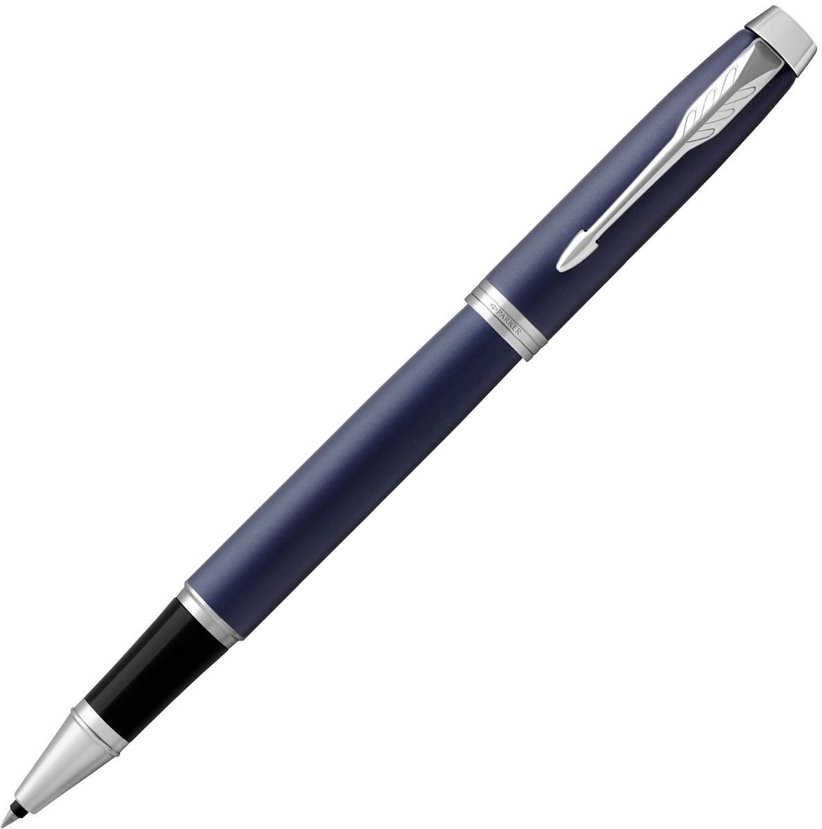 Parker Ручка-роллер IM Blue CT чернаяC13S041944 Parker Ручка-роллер IM Blue CT чернаяC13S041944Материал корпуса: Латунь.Покрытие корпуса: Темно-синее матовое лаковое покрытие.Материал отделки деталей корпуса: Хромированные детали.Способ подачи стержня: колпачок.Сделано в Китае.Аналог PARKER-S0856380.