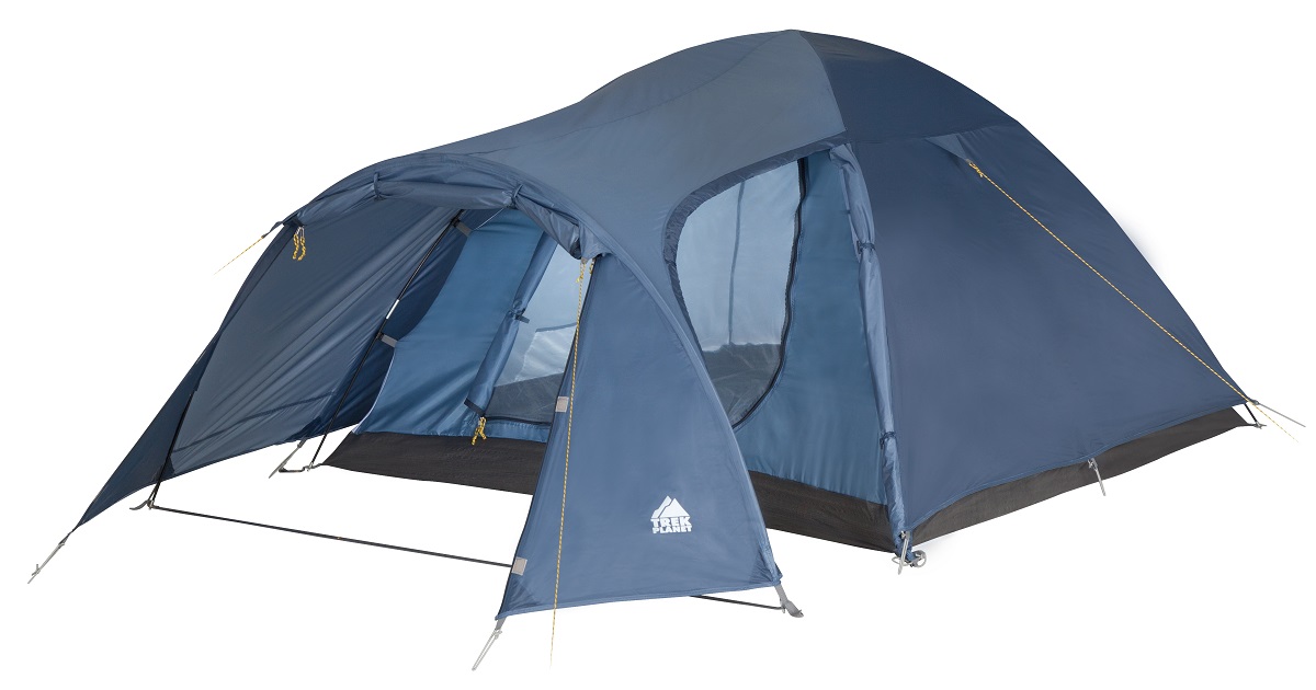 Палатка трехместная Trek Planet Lima 3, цвет: синийGESS-701 Палатка трехместная Trek Planet Lima 3, цвет: синийGESS-701Двухслойная трехместная палатка Trek Planet Lima 3 с хорошей вентиляцией и большим тамбуром, хорошо подойдет для кемпинга выходного дня или отдыха на природе с семьей.Особенности модели:Палатка легко и быстро устанавливается,Тент палатки из полиэстера, с пропиткой PU водостойкостью 3000 мм, надежно защитит от дождя и ветра,Все швы проклеены,Внутренняя палатка, выполненная из дышащего полиэстера, обеспечивает вентиляцию помещения и позволяет конденсату испаряться, не проникая внутрь палатки,Просторный тамбур с двумя входами,Москитная сетка на входе в спальное отделение в полный размер двери,Вентиляционное окно,Каркас выполнен из прочного стеклопластика,Дно изготовлено из прочного армированного полиэтилена,Внутренние карманы для мелочей,Возможность подвески фонаря в палатке.Палатка упакована в сумку-чехол с ручками, застегивающуюся на застежку-молнию. Размер палатки (в собранном виде): 18 см х 18 см х 58 см.