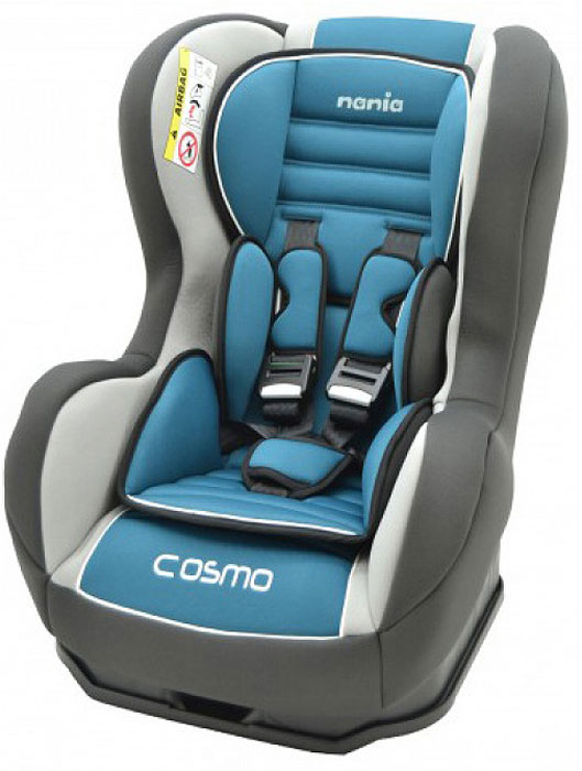 Автокресло Nania Cosmo SP LX гр.0-1 Agora Petrole83009 Автокресло Nania Cosmo SP LX гр.0-1 Agora Petrole83009Когда вес ребенка достигнет 9-ти кг, кресло следует устанавливать лицом в направлении движения автомобиля, однако только на заднем сиденье. Конструкция авто-кресел этой группы представляет собой пластиковую основу на силовом каркасе. Благодаря тому, что наклон спинки можно регулировать, малыш сможет спокойно спать во время долгих путешествий.