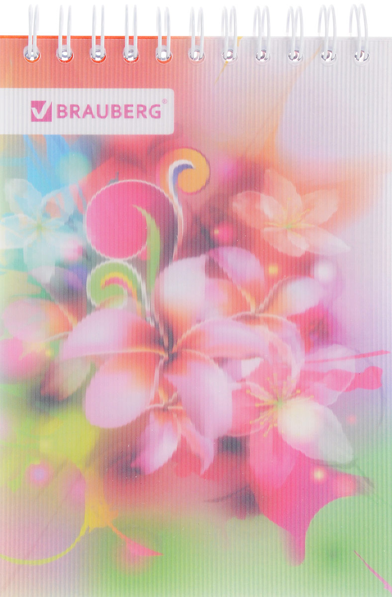 Brauberg Блокнот Чувство Бабочки 80 листов в клетку72523WD Brauberg Блокнот Чувство Бабочки 80 листов в клетку72523WDСтильный блокнот Brauberg для записей и заметок с женственным дизайном. Пластиковая обложка долго сохраняет привлекательный внешний вид и защищает яркий рисунок.Внутренний блок состоит из высококачественного офсета в клетку. Листы блокнота соединены металлическим гребнем.