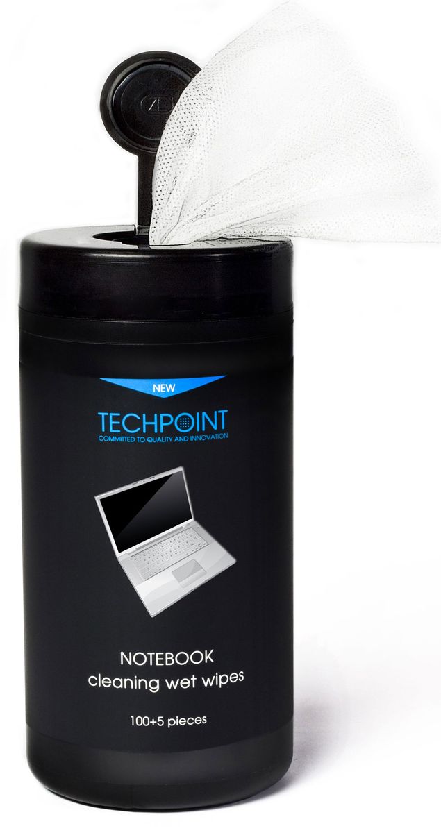 Салфетки для ухода за экранами ноутбуков Techpoint, влажные, 105 штFS-99701 Салфетки для ухода за экранами ноутбуков Techpoint, влажные, 105 штFS-99701Влажные Салфетки для ноутбуков, нетбуков и планшетных компьютеров.