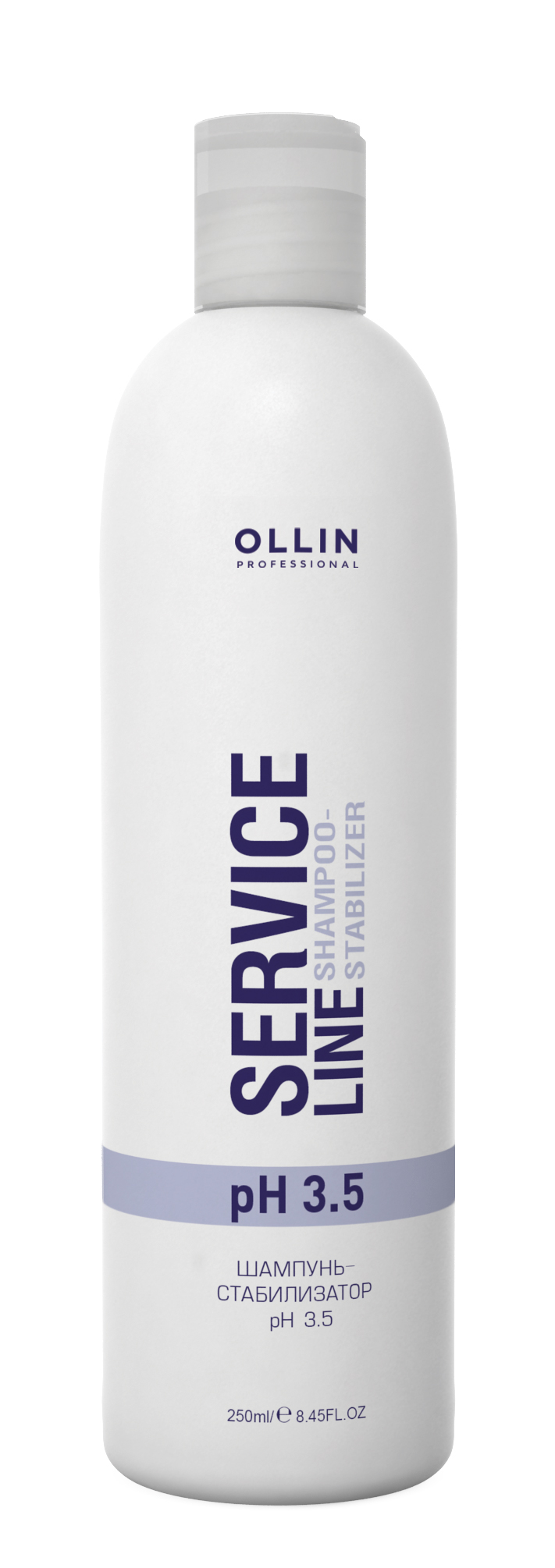 Ollin Шампунь-стабилизатор рН 3.5 Service Line Shampoo-Stabilizer Ph 3.5 250 млFS-00897 Ollin Шампунь-стабилизатор рН 3.5 Service Line Shampoo-Stabilizer Ph 3.5 250 млFS-00897Шампунь-стабилизатор рН 3.5 Ollin Service Line Shampoo-Stabilizer Ph 3.5 с ухаживающей формулой, содержащий фруктовые кислоты, для волос подвергшиеся активному воздействию (окрашивание, обесцвечивание, выпрямление, химическая завивка).Обеспечивает деликатное очищение кожи головы и волос. Шампунь нормализует рН кожи и волос после процедуры окрашивания, осветления, химической завивки. Выглаживает чешуйки волоса и стабилизирует цветовую молекулу.