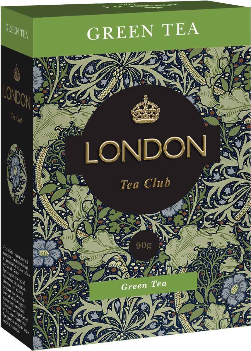 London Tea Club Green Tea чай зеленый крупнолистовой, 90 г4607051543294 London Tea Club Green Tea чай зеленый крупнолистовой, 90 г4607051543294Превосходный китайский зеленый чай, созданный вдохновлять и дарить бодрость. Именно в Китае родилась традиция проведения красивых чайных церемоний, а сам чай часто называют божественным напитком. Китайский зеленый чай London Tea Club прекрасно тонизирует и поможет начать день в хорошем, бодром настроении.