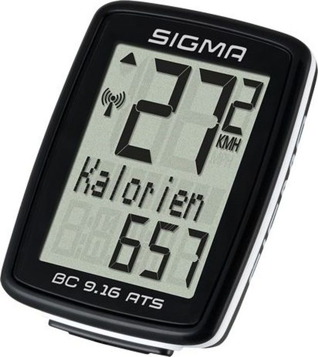 Велокомпьютер Sigma Topline BC 9.16 ATS, 9 функций300810 Велокомпьютер Sigma Topline BC 9.16 ATS, 9 функций300810Функции:Текущая скоростьСредняя скоростьВремя вожденияОбщее время в путиОбщее расстояниеСчетчик калорийМаксимальная скоростьВремя (12/24)Аналоговый диапазон 70 см (диапазон для датчика числа оборотов)Автоматический старт / стоп, ограничено до 2 часовПередача данных с помощью док-станции TOPLINE 2016 годаИнтервал обслуживания регулируется с помощью УФСБЯзыки: 7.