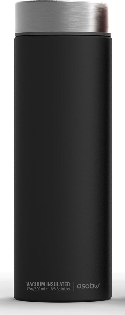 Термос Asobu Le Baton Travel Bottle, цвет: черный, стальной, 500 млLB17 silver Термос Asobu Le Baton Travel Bottle, цвет: черный, стальной, 500 млLB17 silverСтильный термос для путешествий Asobu Le Baton Travel Bottle держит напитки холодными в течение 24 часов и горячими до 8 часов. Тонкий дизайн этого термоса делают его идеальным спутником в дороге. Le Baton легко помещается в сумку для ноутбука, ручную кладь или рюкзак. Ошеломляющее матовое покрытие в сочетании со стильной крышкой делает этот термос обязательным для всех модников.Особенности:Нержавеющая сталь.Держит напиток горячим до 8 часов, холодным – 24 часа.Объем 500 мл.Изделия из нержавеющей стали имеют пожизненную гарантию.Термокружка идеальна для путешествий, кемпинга, прогулок, езды на велосипеде и т.д.Доступна в 4 цветовых комбинациях.Высота : 22 смДиаметр : 7 см