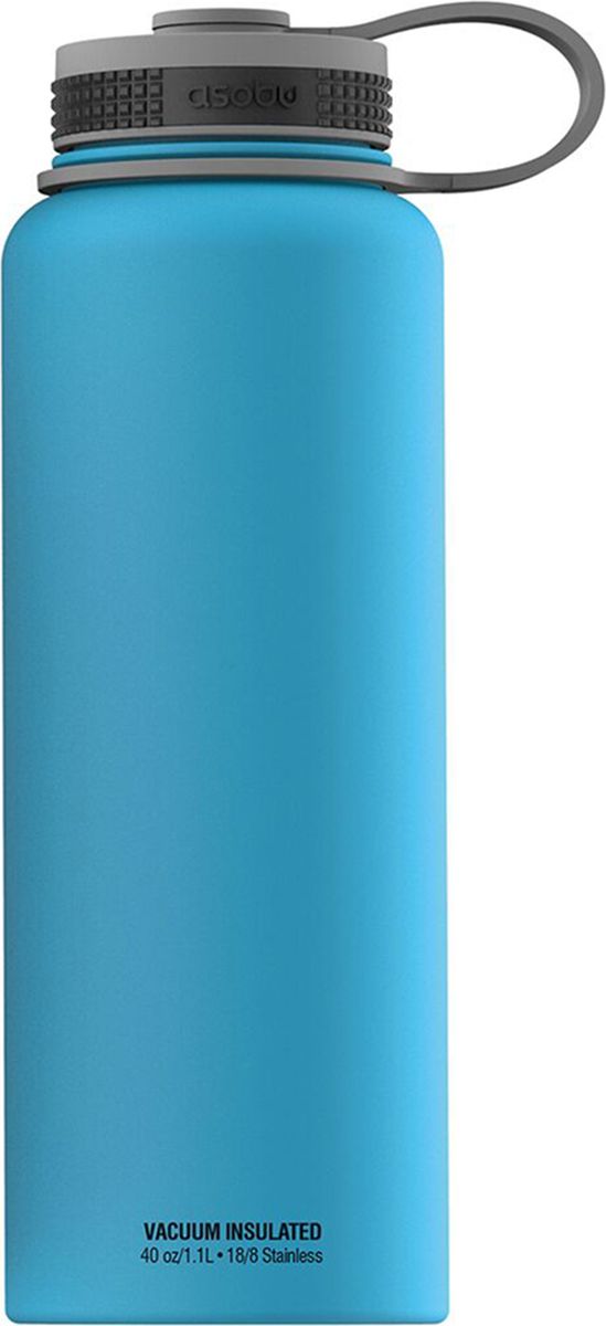 Термобутылка Asobu The Mighty Flask, цвет: голубой, 1,1 лTMF1 blue Термобутылка Asobu The Mighty Flask, цвет: голубой, 1,1 лTMF1 blueThe Mighty Flask от Asobu - легкая и безопасная термобутылка в элегантном дизайне. Возьмите с собой на прогулку или даже на вечеринку удобную фляжку со своим любимым напитком. Особенности:Для многоразового использования и BPA FREE (материал, из которого изготовлено изделие, не содержит Бисфенол А). Пожизненная гарантияМатовая защитная отделка. Напиток остается горячим до 12 часов. Напиток остается холодным до 24 часов. Удобное для питья широкое горло. Идеален для кофе, чая, спортивных напитков, пива. Двойные стенки с вакуумной изоляцией. Подлежит вторичной переработке. Объем 1,1 л.Высота: 27 смДиаметр:9 см
