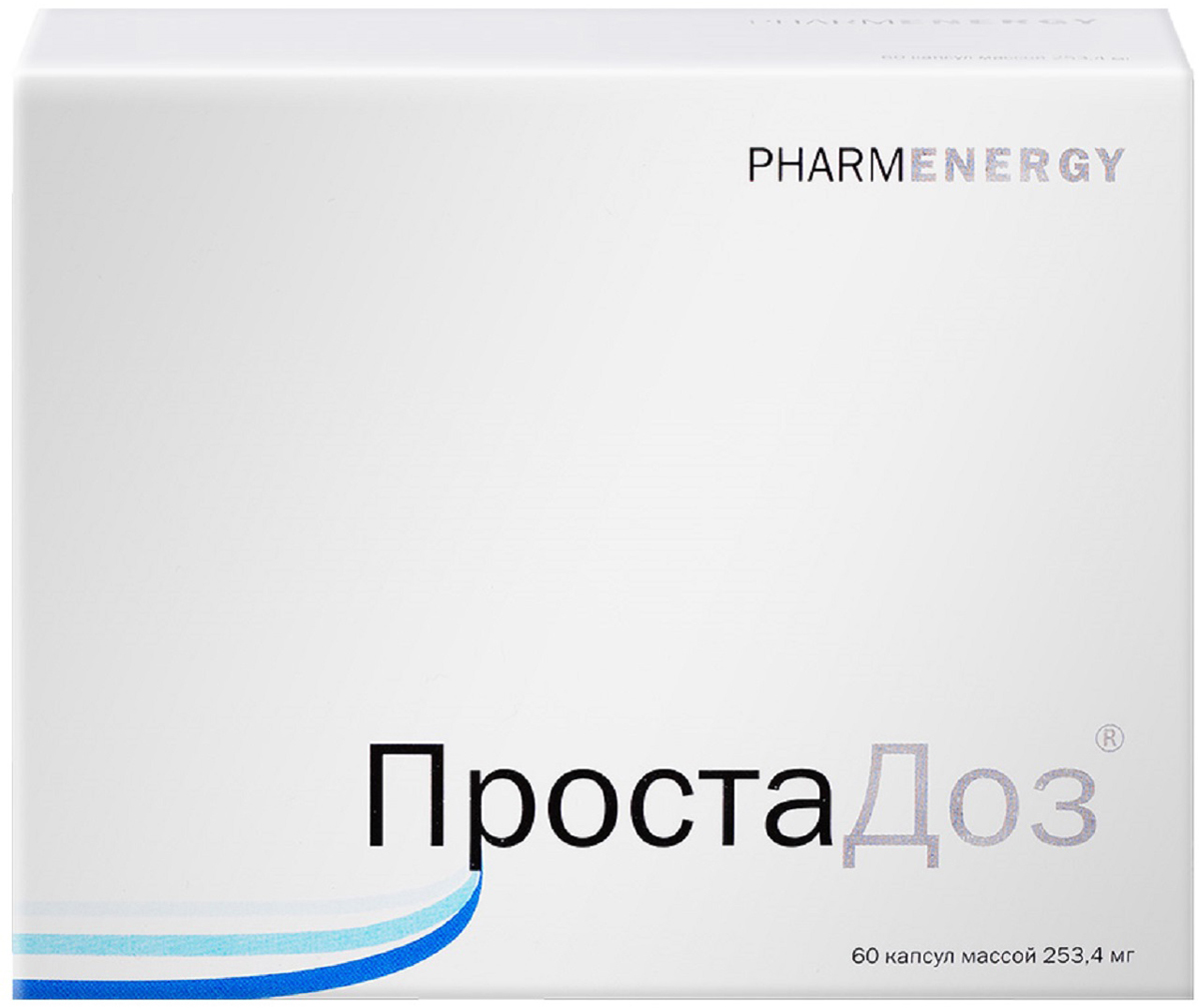 ПростаДоз капсулы 253,4 мг №601301210 ПростаДоз капсулы 253,4 мг №601301210Биологически активный комплекс. Не является лекарственным средством. ПростаДоз является уникальным принципиально новым патогенетическим средством при хроническом простатите, компоненты которого при курсовом применении способны не только улучшать состояние простаты, но и уменьшать риск развития аденомы и рака предстательной железы. Сфера применения: УрологияОбщеукрепляющее