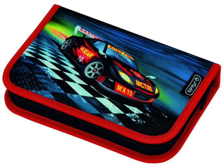 Herlitz Пенал Super Racer с наполнением 31 предмет цвет красный темно-синий50008414_красная окантовка Herlitz Пенал Super Racer с наполнением 31 предмет цвет красный темно-синий50008414_красная окантовкаHerlitz Пенал Super Racer с наполнением 31 предмет цвет красный