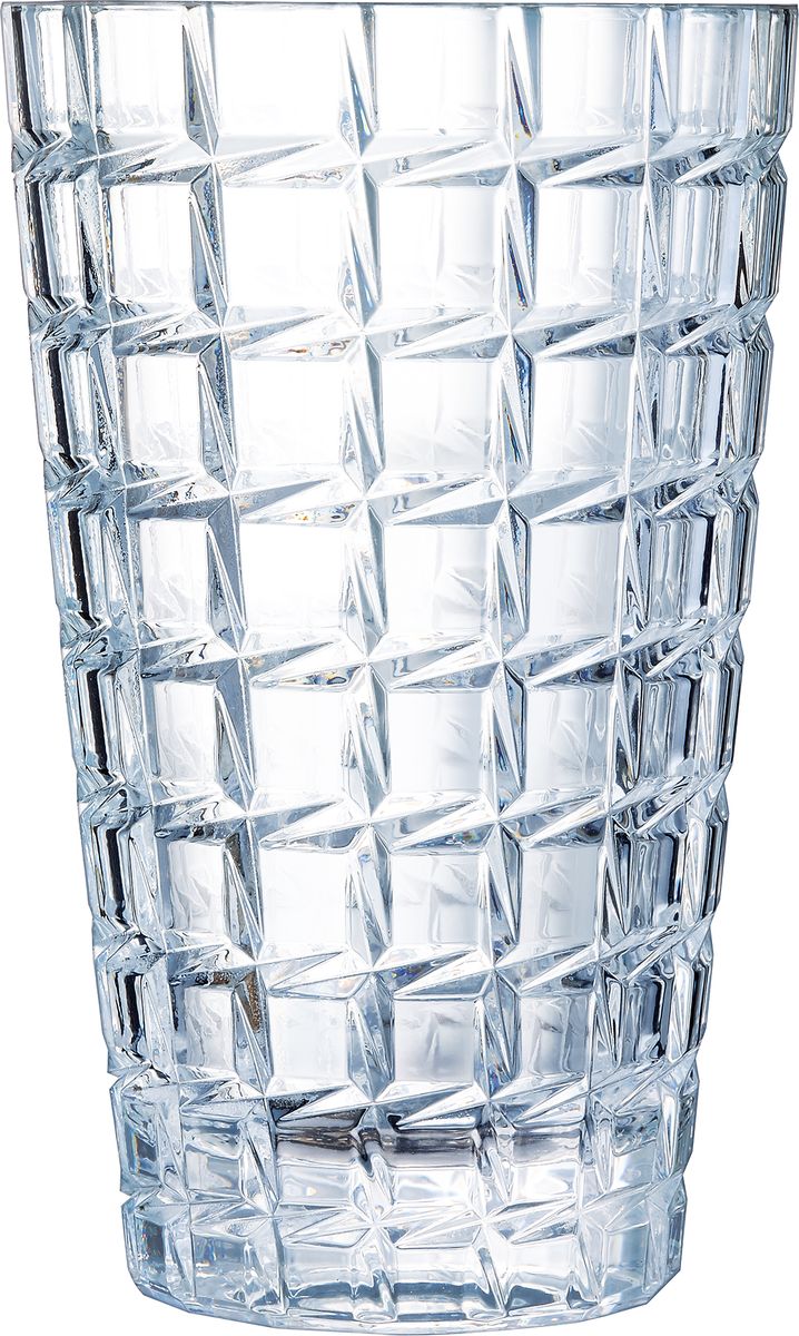 Ваза Cristal dArques Collectionneur. L8279L8279 Ваза Cristal dArques Collectionneur. L8279L8279Вазы, настоящие скульптуры из света, рассыпаются мириадами искр. Моментальные снимки света - Мириады искр брызжут из этих ваз этой особой коллекции, по воле света, всегда разного и всегда повторяющегося. Заостренная внешняя огранка, вертикальная и горизонтальная у ваз и ромбовидная на других изделиях, переменчивые отблески на геометрических гранях стенок, причудливый внешний вид и впечатляющая плотность: эти скульптуры из хрустального света распространяют легкие и волшебные солнечные отблески.