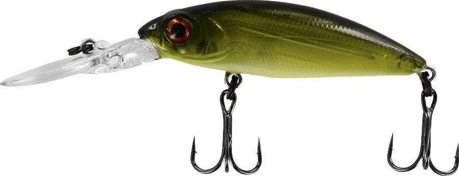 Воблер Tsuribito Deep Shad F, цвет 082, 55 мм34507 Воблер Tsuribito Deep Shad F, цвет 082, 55 мм34507Серия воблеров Deep Shad предназначена для ловли хищных видов рыб на мелководных бровках. Игра воблера настолько отчетливая, что вибрация передается на хлыст удилища. Несмотря на то что воблер имеет собственную игру, при анимации рывковой проводкой с паузами этот воблер не оставит шансов окуню и щуке.