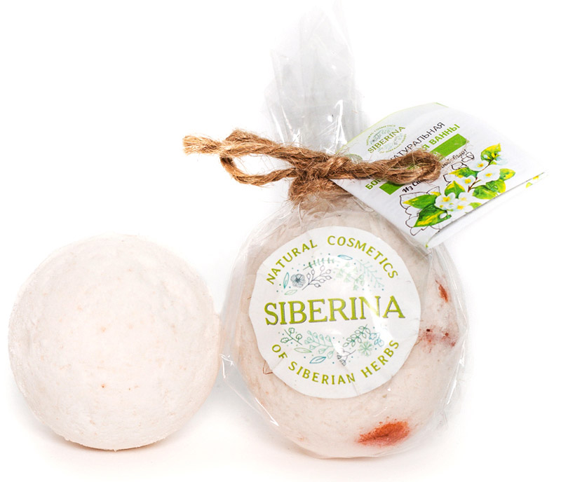 Siberina Бомбочка для ванны Жасмин, 80 гCR(5)-SIB Siberina Бомбочка для ванны Жасмин, 80 гCR(5)-SIBСпособствует смягчению, достаточному питанию и увлажнению излишне сухой, и испытывающей недостаток влаги кожи. Размягчает огрубевшую кожу лица (или же огрубевшие участки на теле – локти, колени, ступни, и т.д.). Также это масло обладает прекрасными омолаживающими свойствами, и оказывает интенсивное тонизирующее действие на вялую и лишенную эластичности увядающую кожу.