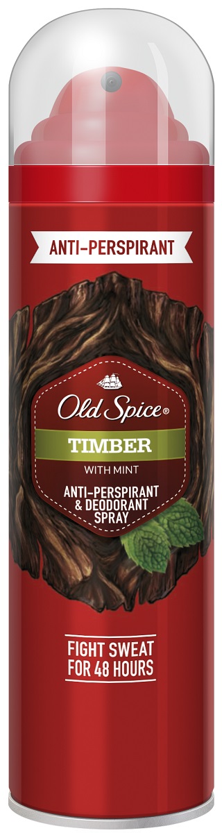 OLD SPICE Аэрозольный дезодорант-антиперспирант TIMBER 125 мл аэрозольный дезодорант 125 мл old spice аэрозольный дезодорант 125 мл