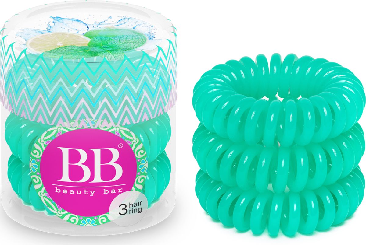 Резинка для волос Beauty Bar, цвет: салатовый820084 Резинка для волос Beauty Bar, цвет: салатовый820084Резинка-спиралька для волос Beauty Bar. Не оставляет заломов на волосах и не выдирает их, прочно держит хвост, не причиняя головной боли. При снятии резинка не тянет волосы. Также ее можно носить на руке в качестве стильного браслета.