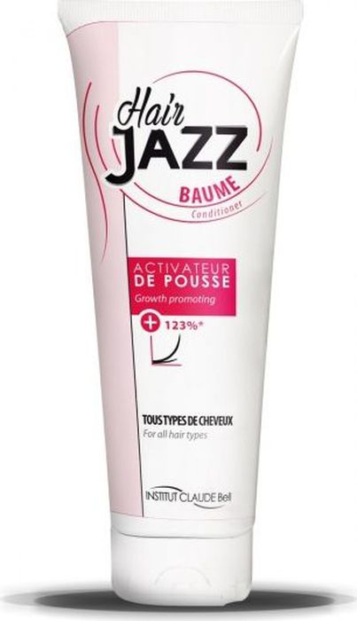 HairJAZZ Кондиционер для роста волос, 250 млK250 HairJAZZ Кондиционер для роста волос, 250 млK250Средства HairJAZZ - это косметические средства для роста волос. Изготовлены во Франции. Не являются лекарственными средствами и не содержат гормонов. Натуральные активные компоненты формулы средств HairJAZZ, такие как соевый белок, экстракт яичной скорлупы, кератин, витамин B6, восстанавливая здоровье кожи головы и питая фолликулы, стимулируют рост волос. Факт ускорения роста волос при комплексном применении средств HairJAZZ подтвержден клиническими испытаниями.